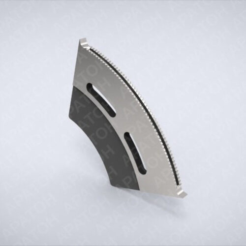 Нож секторный зубчатый   FFG-332-160-8-60